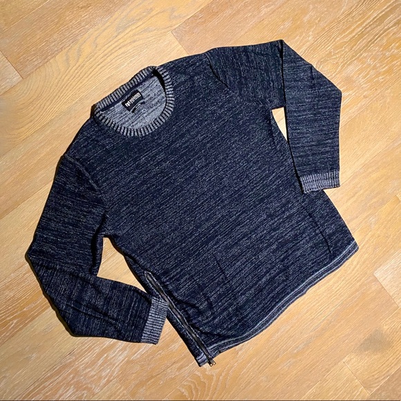 Minimum Other - Minimum Crewneck Side Zipper Sweatshirt LRG/XL EUC